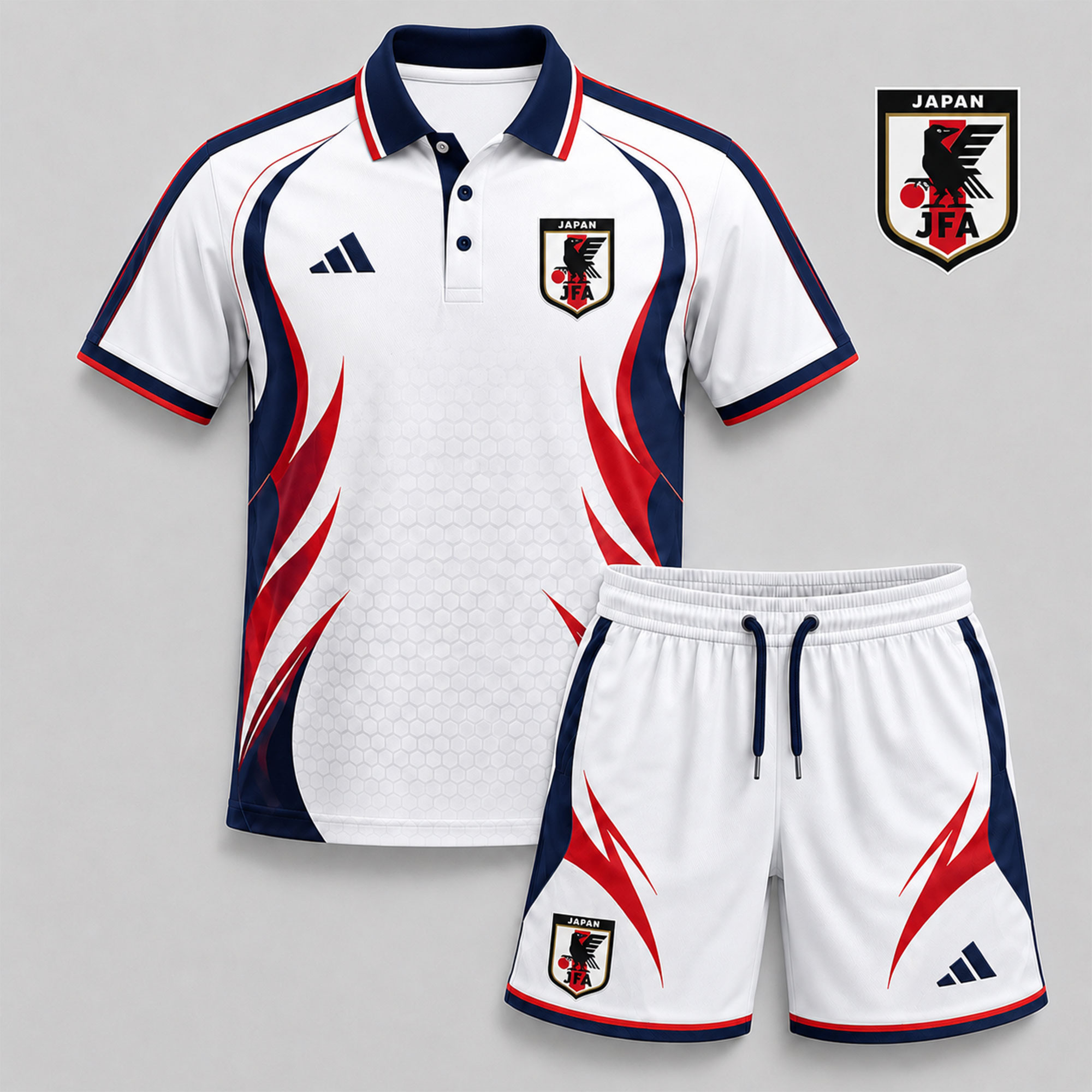 Japan x Premium WC26 Country Pride Polo And Short Set TTH280531