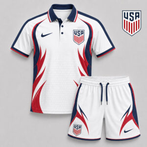 United States x Premium WC26 Country Pride Polo And Short Set TTH280531