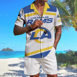 Los Angeles Rams x Premium NFL Summer Beach Hawaiian Shirt TTH280534