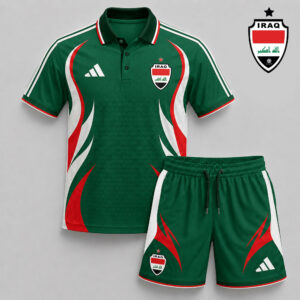Iraq x Premium WC26 Country Pride Polo And Short Set TTH280531