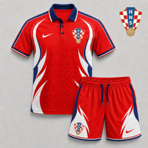 Croatia x Premium WC26 Country Pride Polo And Short Set TTH280531