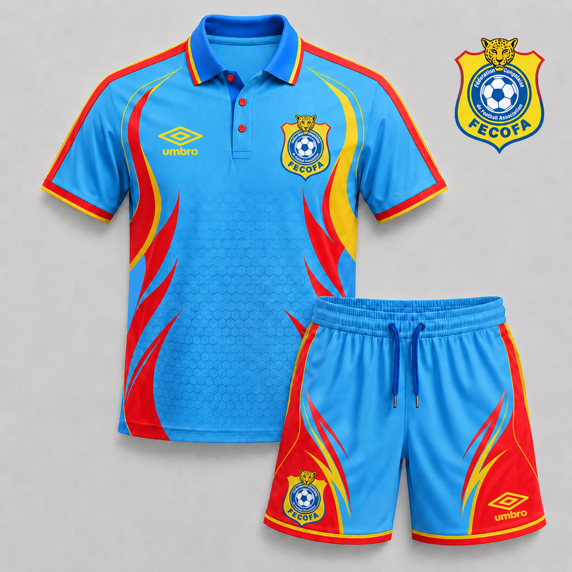 Dr Congo x Premium WC26 Country Pride Polo And Short Set TTH280531