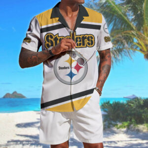 Pittsburgh Steelers x Premium NFL Summer Beach Hawaiian Shirt TTH280534