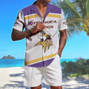 Minnesota Vikings x Premium NFL Summer Beach Hawaiian Shirt TTH280534