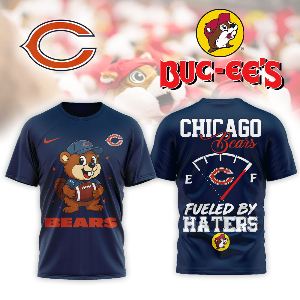 Chicago Bears x Premium NFL Fueled By Haters Apparel 3D Shirt TTH290503 - Image 2