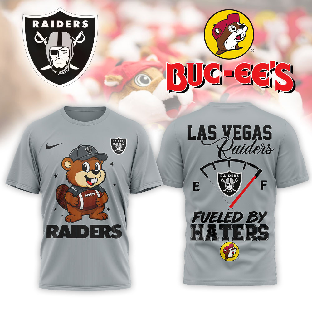 Las Vegas Raiders x Premium NFL Fueled By Haters Apparel 3D Shirt TTH290503 - Image 2