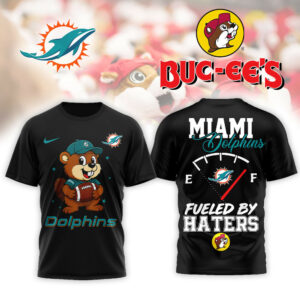 Miami Dolphins x Premium NFL Fueled By Haters Apparel 3D Shirt TTH290503
