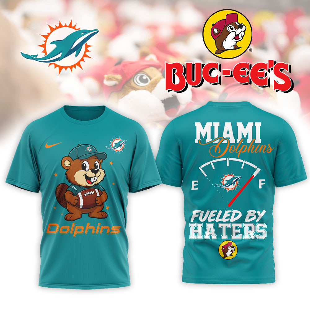 Miami Dolphins x Premium NFL Fueled By Haters Apparel 3D Shirt TTH290503 - Image 2