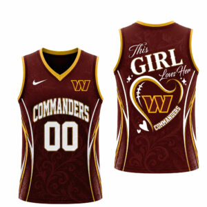 Washington Commanders x Premium NFL Women’s Game Day Love Tank Top Jersey TTH300502