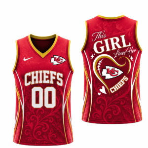 Kansas City Chiefs x Premium NFL Women’s Game Day Love Tank Top Jersey TTH300502