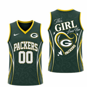 Green Bay Packers x Premium NFL Women’s Game Day Love Tank Top Jersey TTH300502