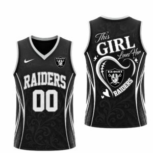 Las Vegas Raiders x Premium NFL Women’s Game Day Love Tank Top Jersey TTH300502