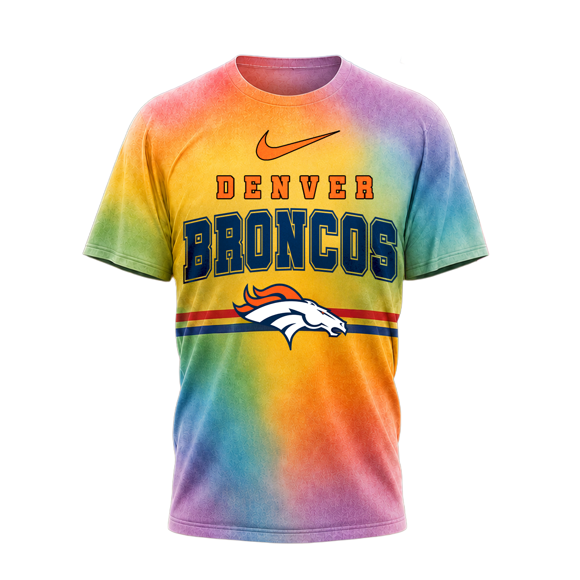 Denver Broncos x Premium NFL Human Being Color May Vary 3D T-Shirt TTH300505