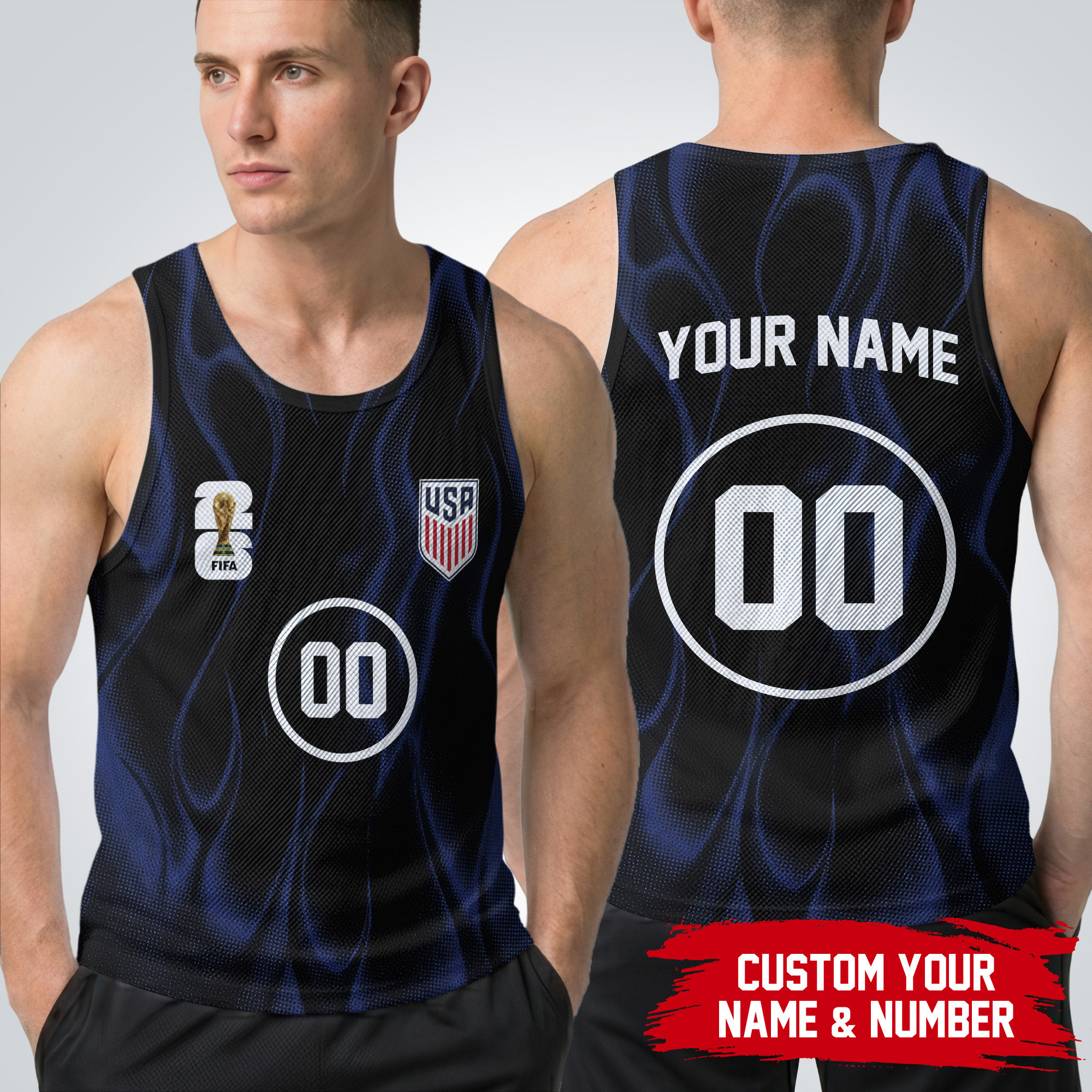 United States x Premium WC26 Training Tank Top TTH300504 - Image 2