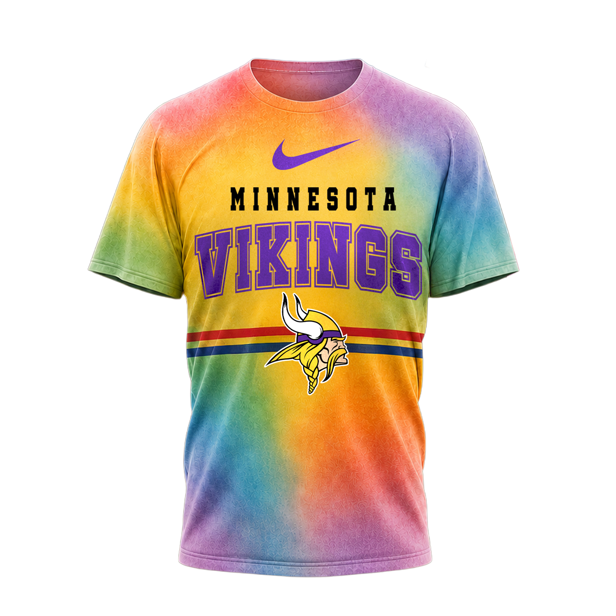 Minnesota Vikings x Premium NFL Human Being Color May Vary 3D T-Shirt TTH300505