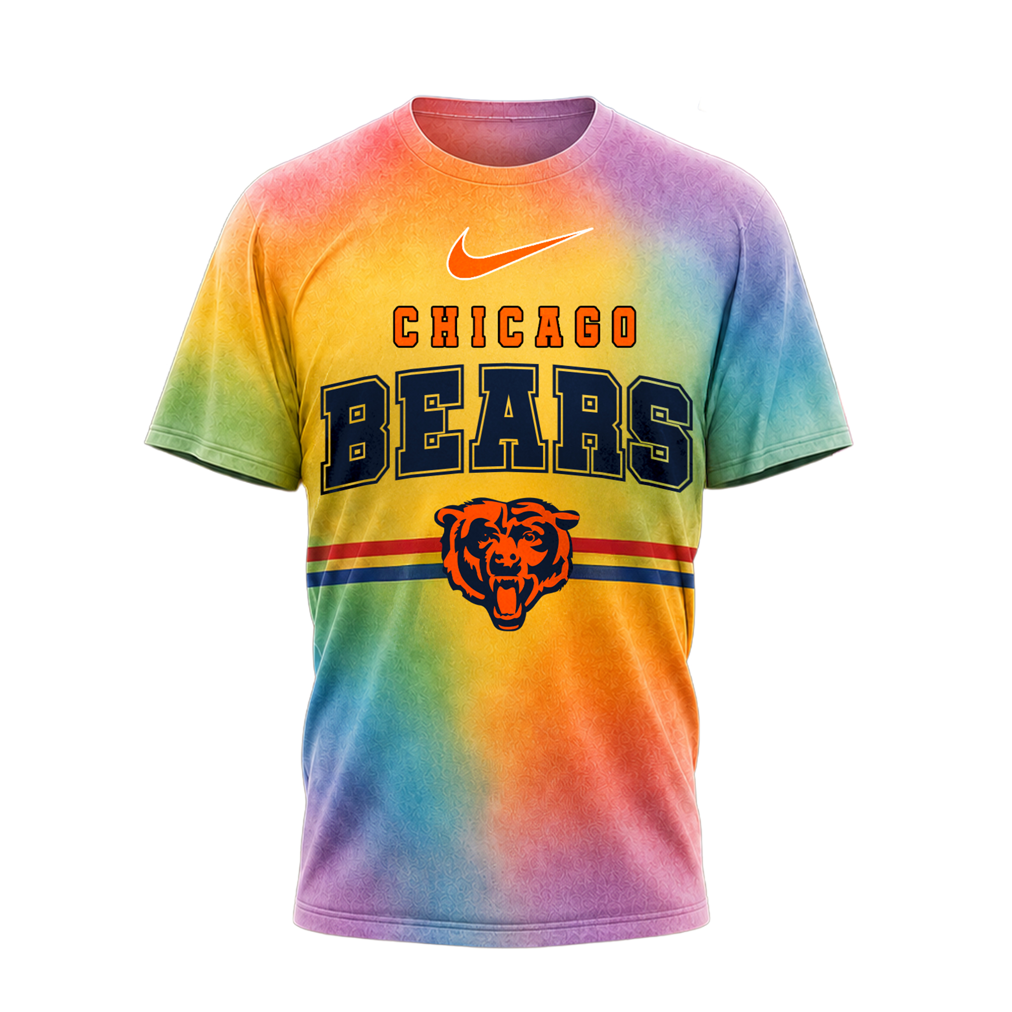 Chicago Bears x Premium NFL Human Being Color May Vary 3D T-Shirt TTH300505