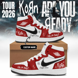KORN Are You Ready Premium Signature Sneakers Fan Collection