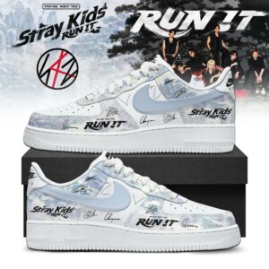 Stray Kids Run It World Tour 2026 Limited Air Force 1 Sneakers