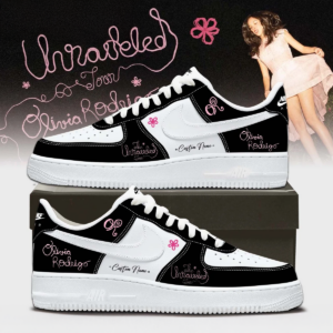 Olivia Rodrigo The Unraveled Tour Custom Sneakers Fan Collection