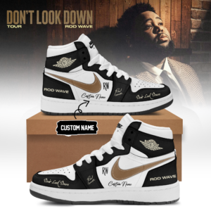 Rod Wave Dont Look Down Tour 2026 Premium Concert Sneakers Edition