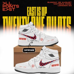 Twenty One Pilots All Points East London Collector Signature Sneakers