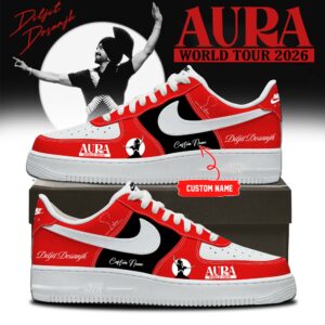 Diljit Dosanjh Aura World Tour 2026 Exclusive Music Fan Sneakers