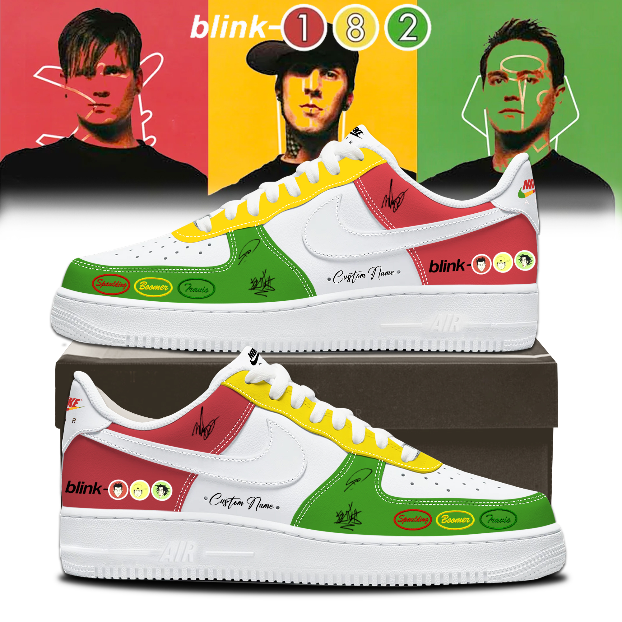 Blink 182 Take Off Your Pants And Jacket 25Th Anniversary Collector Sneakers