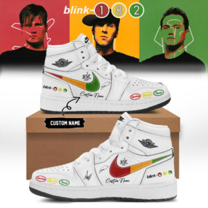 Blink 182 Take Off Your Pants And Jacket Collector Signature Sneakers