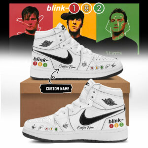 Blink 182 Take Off Your Pants And Jacket Official Fan Sneakers Collection