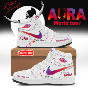 Diljit Dosanjh AURA World Tour 2026 Exclusive Tour Sneakers Collection