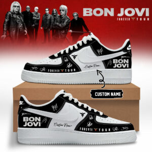 Bon Jovi Forever Tour 2026 Limited Concert Sneakers Merchandise
