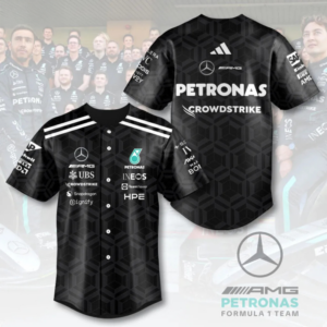 Mercedes AMG Petronas F1 Team Limited Baseball Jersey Collection