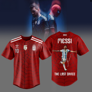 Messi x Spider Man Argentina The Last Dance Baseball Jersey Collection