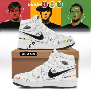 Blink 182 Take Off Your Pants And Jacket Premium Concert Sneakers