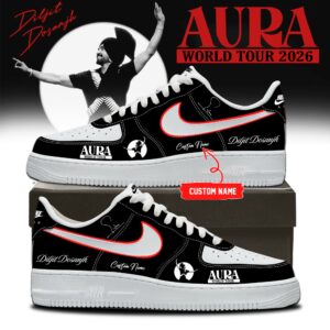 Diljit Dosanjh Aura World Tour 2026 Limited Edition Fan Sneakers