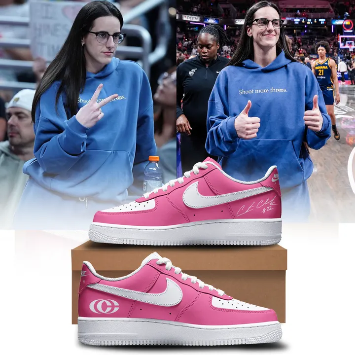 Caitlin Clark 2026 Pink Signature Premium Fan Sneakers Collection