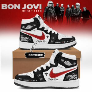 Bon Jovi Forever Tour 2026 Collector Signature Sneakers Edition
