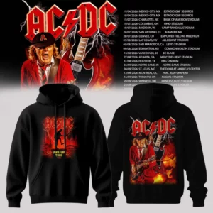 Ac Dc Power Up Tour 2026 North America Official Concert Hoodie Collection
