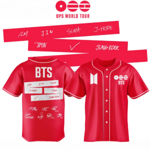 Comeback World Tour Premium Baseball Jersey Fan Collection