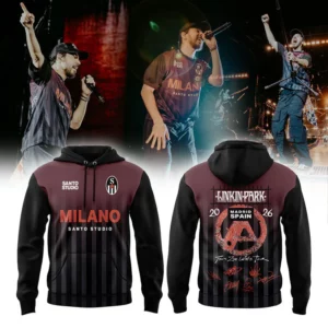 Linkin Park Madrid Concert Official Fan Hoodie Edition