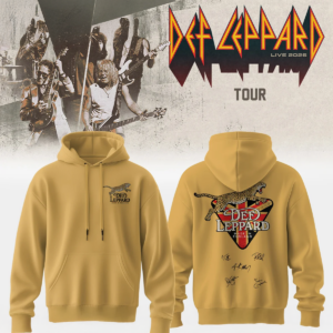Def Leppard Premium Music Tour T Shirt And Hoodie