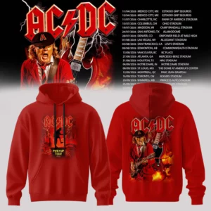 Ac Dc Power Up Tour 2026 North America Official Concert Hoodie