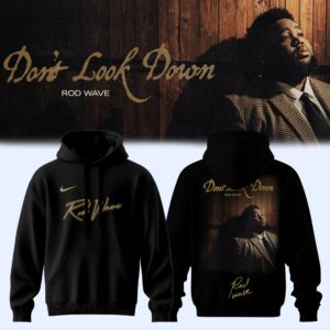 Rod Wave Dont Look Down Tour 2026 Premium Signature Hoodie Edition