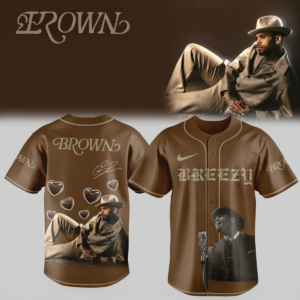 Chris Brown Brown Album Premium Baseball Jersey Fan Collection