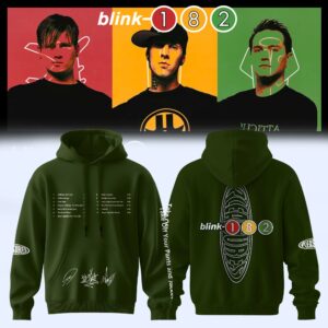 Blink 182 Take Off Your Pants And Jacket 25Th Anniversary Hoodie Edition