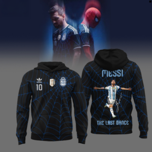 Messi X Spider Man Soccer Hero Official Fan Hoodie Collection