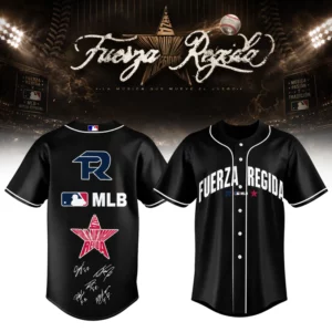 Fuerza Regida This Is Our Dream Stadium Tour 2026 Baseball Jersey