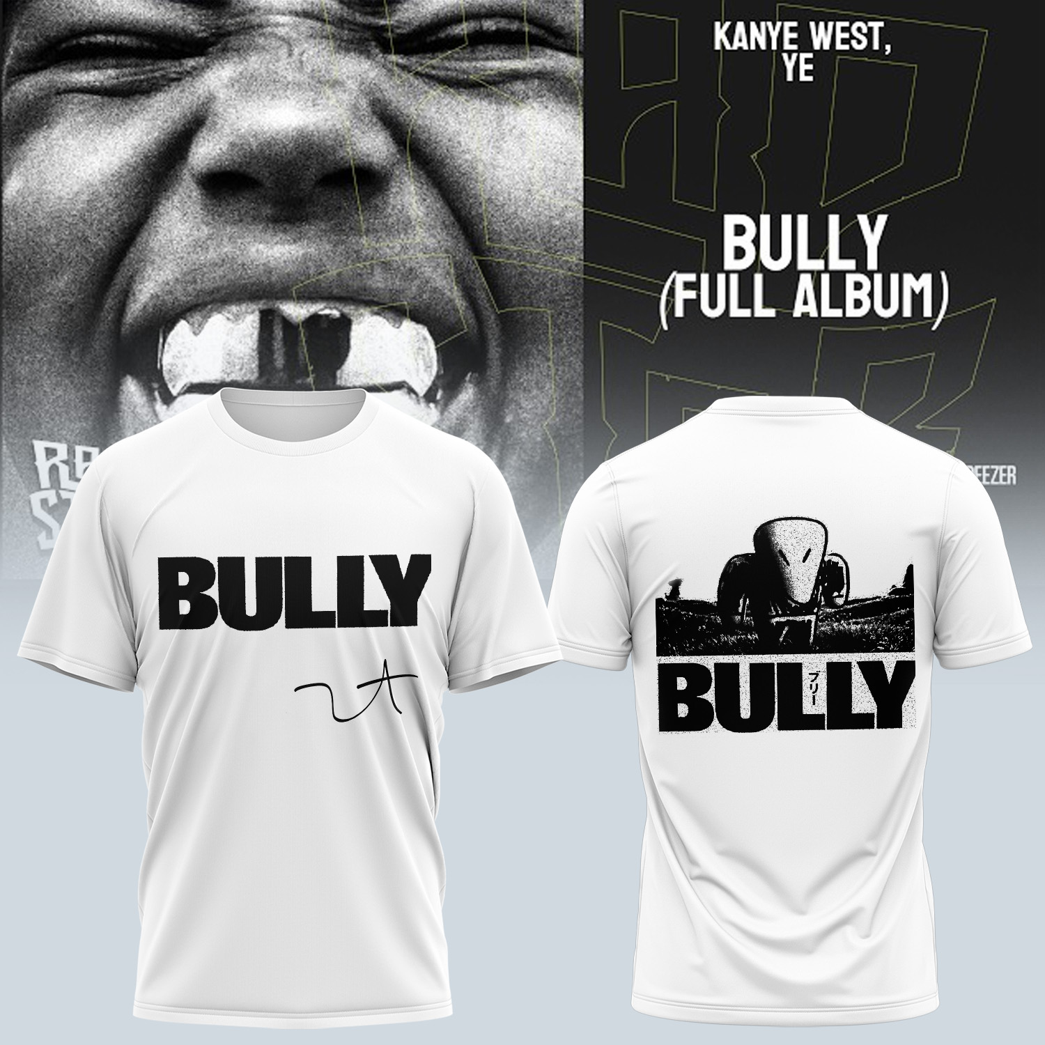 Ye 2026 Tour Limited Fan Graphic T-Shirt Collection