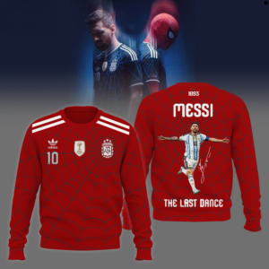 Messi X Spider Man Argentina The Last Dance Collector Sweatshirt Edition