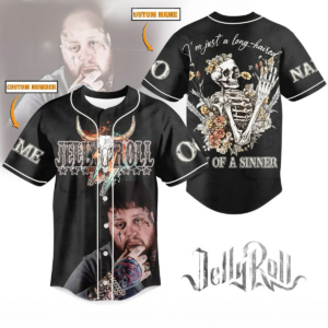 Jelly Roll Baseball Jersey Essential Urban Fashion Collection